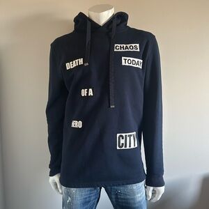 Blood Brother navy hoodie